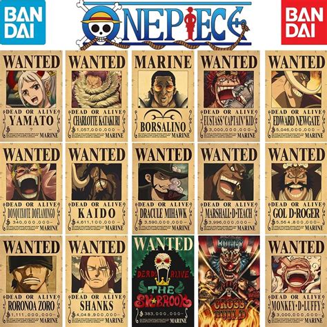 anime  piece bounty wanted posters luffy  gear nika form roronoa