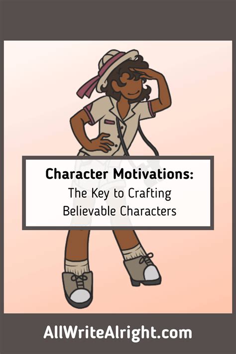 Character Motivations The Key To Crafting Believable Characters All