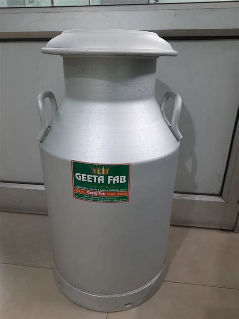 Geeta Fab 40 Liter Aluminium Milk Can At 3050 In Yamuna Nagar ID