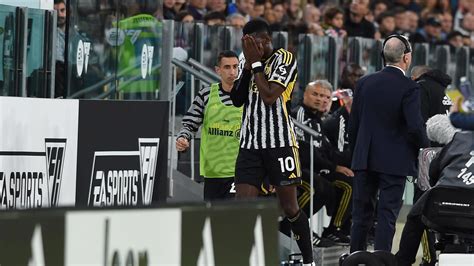 Pogba Nuovo Infortunio Muscolare Lascia Il Campo In Lacrime Dopo