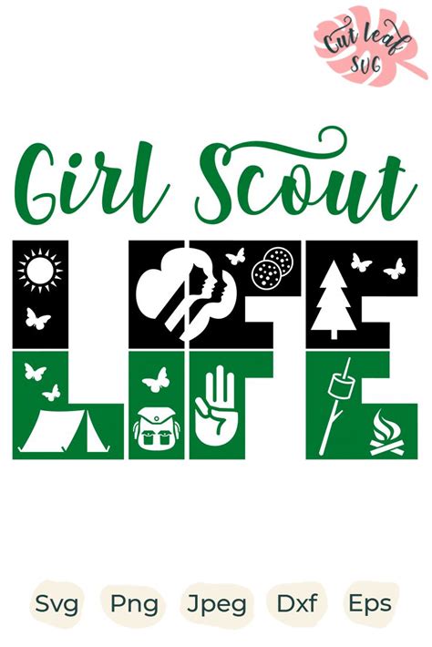 Girl Scout Svg Girl Scout Logo Svg Summer Svg Scout Svg Etsy In 2021