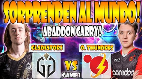 Gladiators Vs Ooredoo Thunders Bo Game Ccnc Vs No Ob Dpc Weu