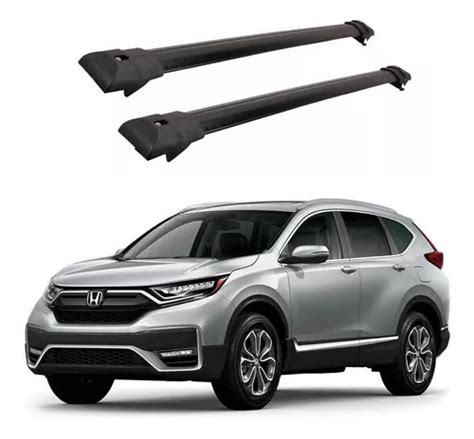 Barras De Techo Honda Crv Aluminio Negras Calce Origial Cuotas