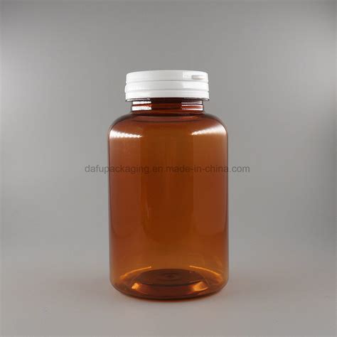 Plastic Packaging Ml Pet Pharmaceutical Plastic Bottle With Tearing