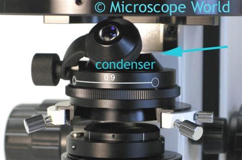 adjust  microscope condenser microscope condensation