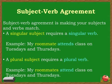 Ppt Subject Verb Agreement Powerpoint Presentation Free Download Id1863127