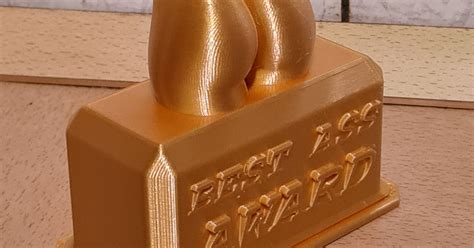 Best Ass Award Por Claptomancy Descargar Modelo STL Gratuito