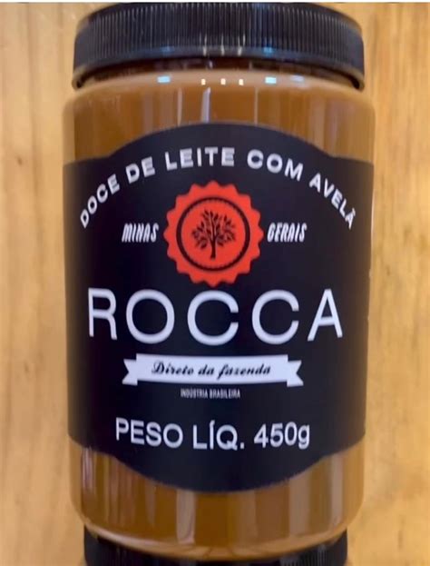 Doce de Leite Cremoso Rocca AVELÃ Seu Pedacim de Minas