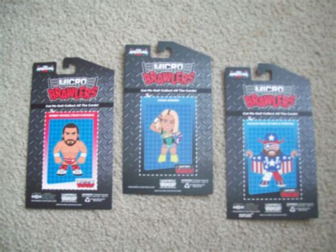 Micro Brawler MACHO MAN ROODE Pro Wrestling AEW WWE WWF WcW ROH IMPACT