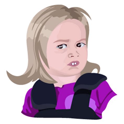 Side Eyeing Chloe Meme - Sticker Mania