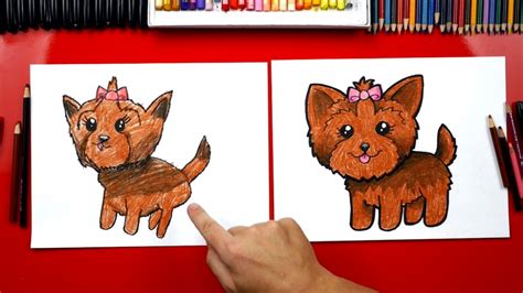 Art Hub How To Draw A Dog - Aesthetic Drawing