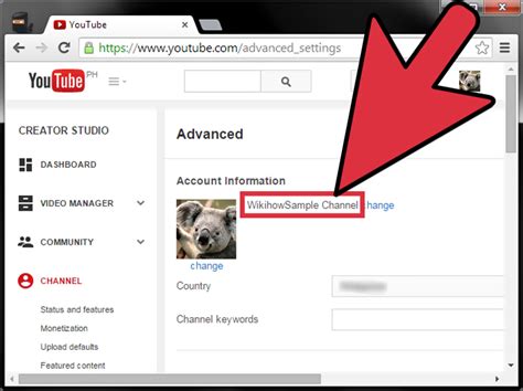 How To Change Your Channel Name On Youtube With Pictures