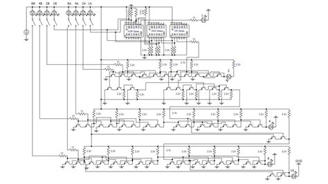 4 Bit Calculator Built Using Individual Transistors