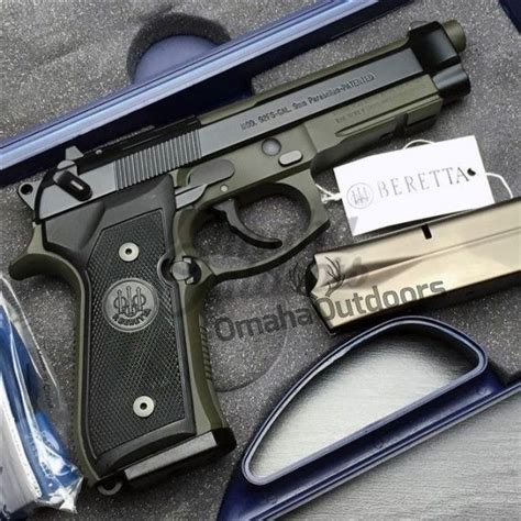 Beretta M9a1 Od Green Pistol 15 Rd 9mm Omaha Outdoors