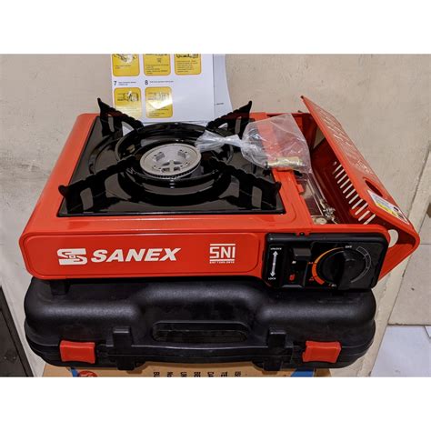 Jual Kompor Gas Portable Sanex 2 In 1 Bisa Gas Kaleng Dan Gas Elpiji