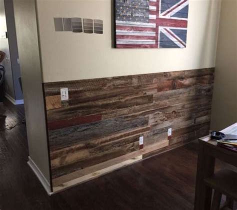 10 Splendid Barn Wood Half Wall Collection