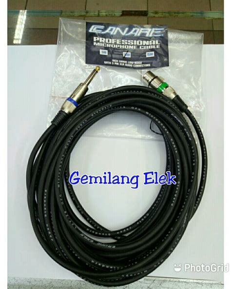 Jual KABEL MIC CANARE 10 M Di Lapak Gemilang Elek Bukalapak