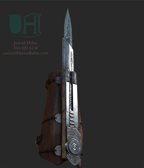 3D Modeling | Hidden Blade | Hahn Design Studio