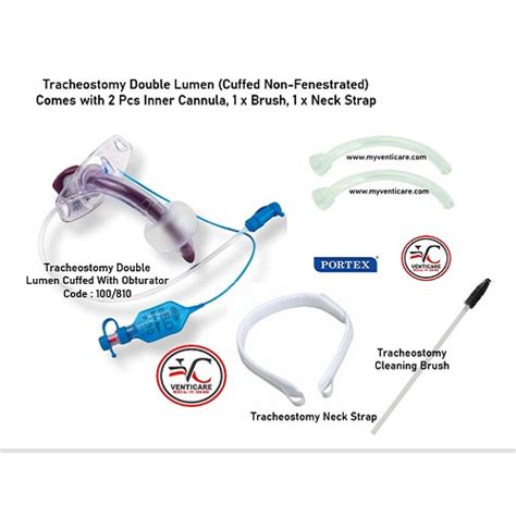 Buy Portex Suction Aid Ultra Blue Line Cuffed Tracheostomy Tube Online