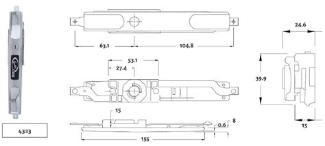 Lenlok Garage Roller Door Lock 4323 Remote Pro