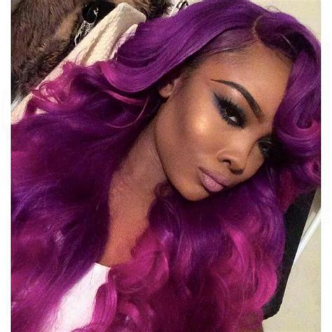 Purple Werks Slay Hair Styles Bright Hair Beautiful Hair