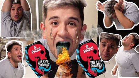 I Tried Eating The Worlds Spiciest Chip One Chip Challenge 2022 Youtube