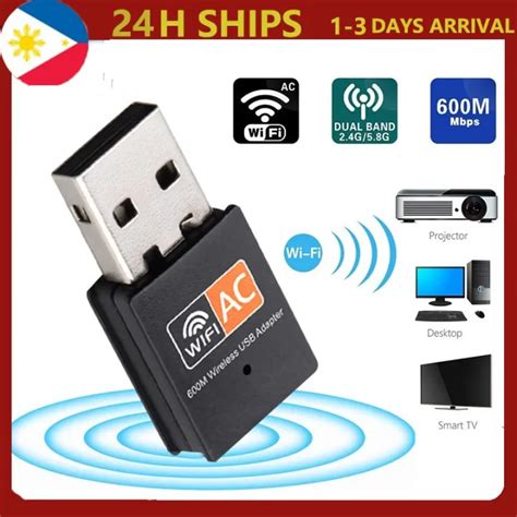 Ready Stock Mbps Wireless Usb Adapter Wifi Dual Band G G Hz