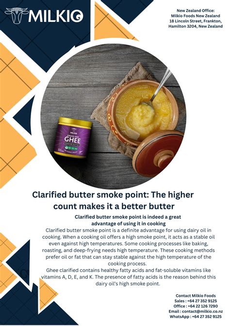 PPT - Clarified butter smoke point PowerPoint Presentation, free ...