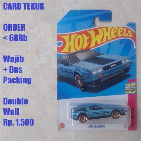 Jual Hot Wheels Hot Wheels Dmc Delorean Biru Muda Shopee Indonesia