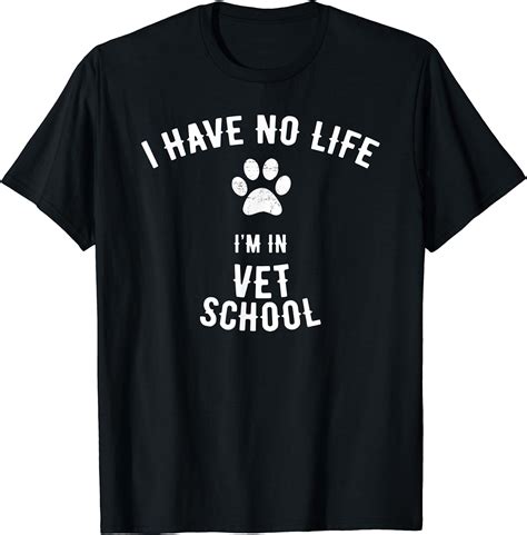 Funny Vet School Vet Student T Funny Vet Tech T Shirt