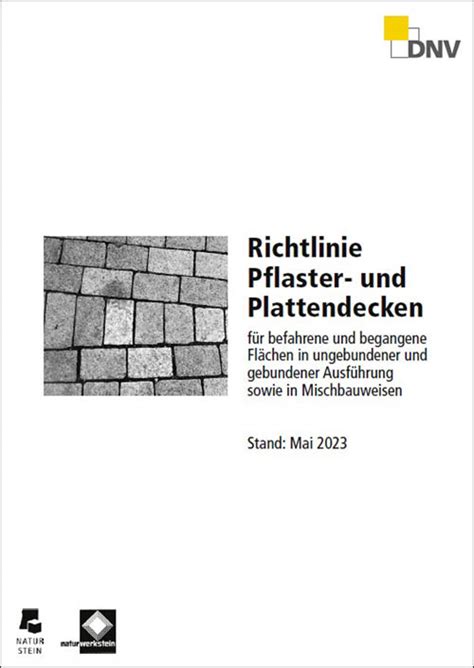 Dnv Richtlinie Pflaster Und Plattendecken Naturstein Online