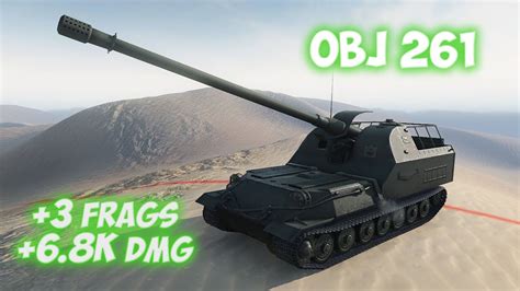 Obj 261 3 Frags 6 8K Damage Ghost From The Past World Of Tanks