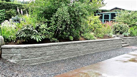 How To Build A Concrete Block Retaining Wall Encycloall