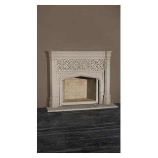 English Tudor Fireplace Mantel Styles Mediterranean Living Room