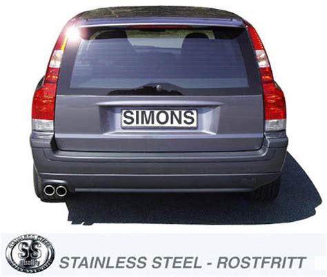 Simons Sportuitlaat Volvo V