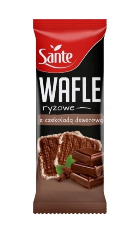 Wafle Ry Owe Z Czekolad Deserow G Sante Allegro Pl