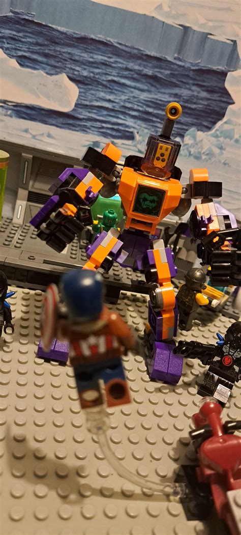 Captain America Vs Arnim Zola Rlegomarvel