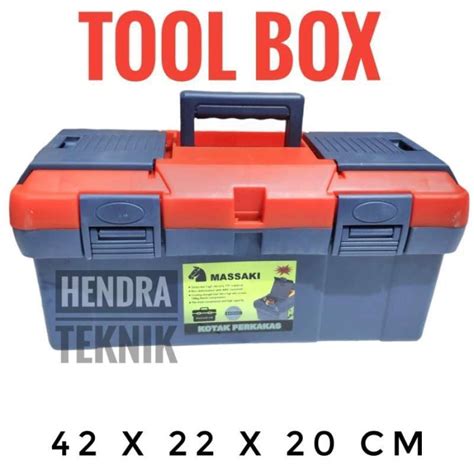 Promo TOOL BOX PLASTIK MURAH KOTAK PERKAKAS KECIL KOTAK ALAT PANCING