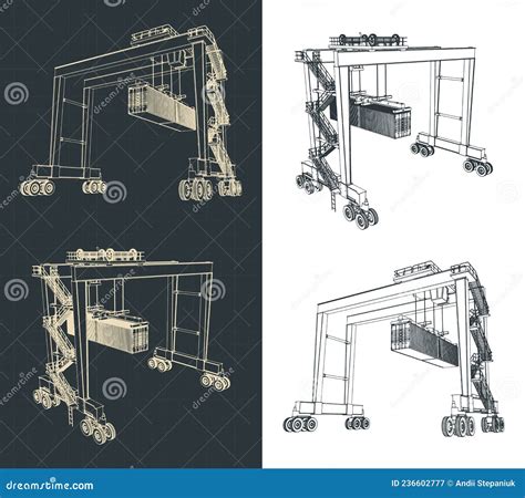 Overhead Gantry Cranes Components Overhead Gantry Cranes Graphic