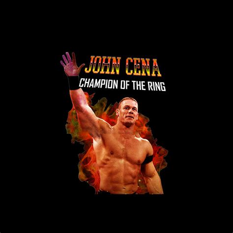 John Cena Digital Art By Fitro Miko Fine Art America