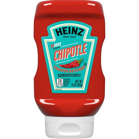 Heinz Chipotle Spicy Ketchup Shop Ketchup At H E B