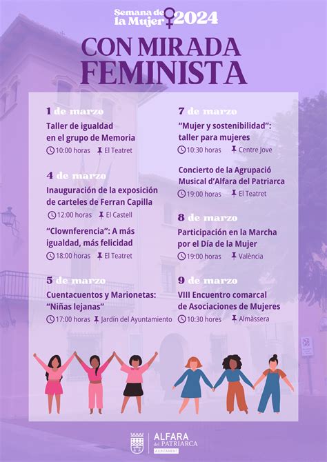 Alfara Del Patriarca Programa Una Semana Con Mirada Feminista