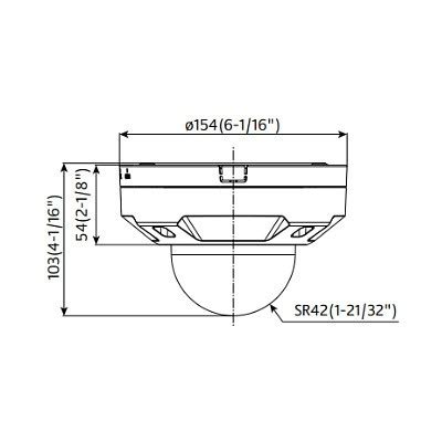 I PRO WV S25500 V3L 5MP Vandal Resistant Outdoor Dome Network Camera 3