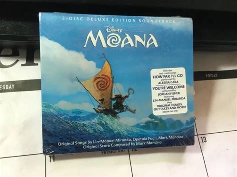 Disneys Moana Original Motion Picture Soundtrack Deluxe Edition 2016