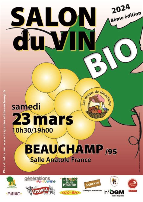 Salon Du Vin Bio 2024 Les Paniers De Beauchamp