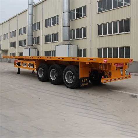 China Flatbed Semi Trailer Suppliers, Manufacturers, Factory - Made in ...