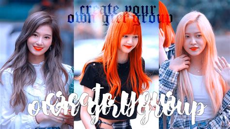 Create Your Own Girl Group Kpop Game Youtube