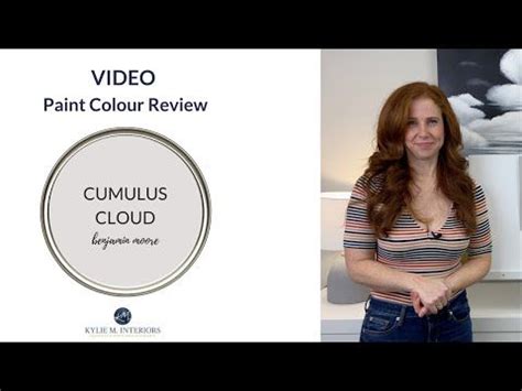 Paint Colour Review Cumulus Cloud Benjamin Moore Youtube