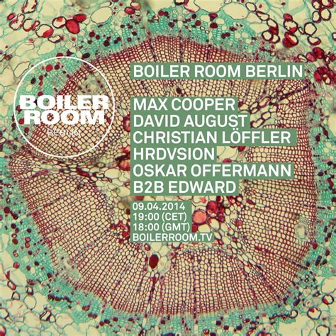 Berlin Max Cooper David August Christian L Ffler Hrdvsion Oskar