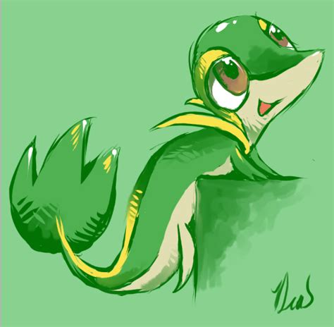 Snivy By Silverkiwi78 On Deviantart